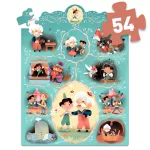 Djeco Mese puzzle - Pinokkió, 54 db-os - Pinocchio