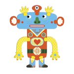 Djeco Óriás puzzle - Barbazul (39 db)