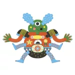 Djeco Óriás puzzle - Barbazul (39 db)