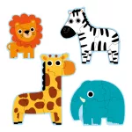 Djeco Óriás puzzle - A szavannán - In the jungle