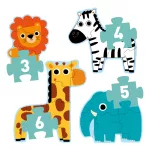 Djeco Óriás puzzle - A szavannán - In the jungle