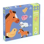 Primo puzzle - A farmon, 3-4-5-6 db-os - At the farm
