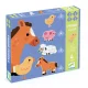 Primo puzzle - A farmon, 3-4-5-6 db-os - At the farm