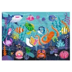 Djeco Óriás puzzle - Tengerlakók, 24+8 db-os - Taktilo sea