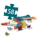 Djeco Óriás puzzle - Leon a sárkány  - Leon the dragon (58 db)