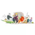 Djeco Óriás puzzle - Állati parádé - Animal Parade (36 db)