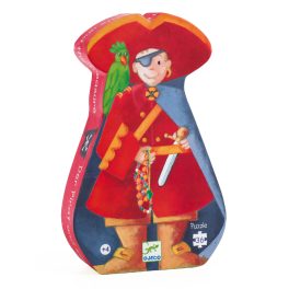   Djeco Formadobozos puzzle - Kalózok kincse - The pirate and his treasure