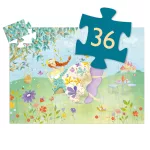 Djeco Formadobozos puzzle - Tavasz hercegnő