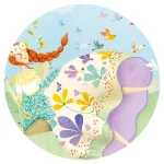 Djeco Formadobozos puzzle - Tavasz hercegnő