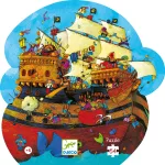 Djeco formadobozos puzzle - Barbarossa hajója