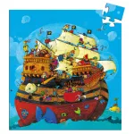 Djeco formadobozos puzzle - Barbarossa hajója