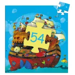 Djeco formadobozos puzzle - Barbarossa hajója