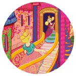 Djeco formadobozos puzzle - Tündérek kastélya