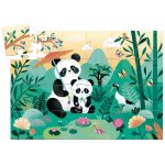Djeco Formadobozos puzzle - Pici Panda Cuki - Leo the panda (24 db)