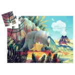 Djeco formadobozos puzzle - Teo, a kis dínó