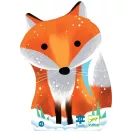 Djeco Formadobozos puzzle - Gyömbér a kis róka, 24 db-os - Ginger, little fox Djeco Formadobozos puzzle - Gyömbér a kis róka, 24 db-os - Ginger, little fox