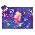Djeco Formadobozos puzzle - Ella a sellő, 36 db-os - Ella, the mermaid