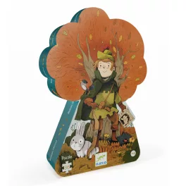   Djeco - Formadobozos puzzle - Robin Hood, 36 db-os - Robin Hood