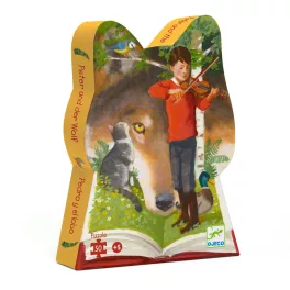   Djeco Formadobozos puzzle - Péter és a farkas - Peter and the Wolf (50 db)