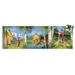 Djeco Formadobozos puzzle - Péter és a farkas - Peter and the Wolf (50 db)