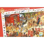 Djeco Megfigyeltető puzzle - lovaglás, 200 db