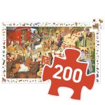 Djeco Megfigyeltető puzzle - lovaglás, 200 db