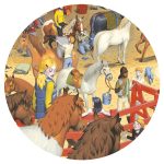 Djeco Megfigyeltető puzzle - lovaglás, 200 db