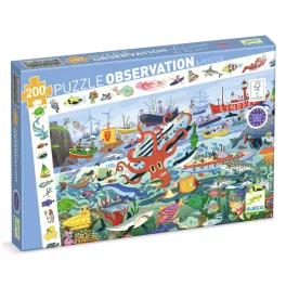   Megfigyeltető puzzle - Tenger titkai, 200 db-os - Secrets of the Sea