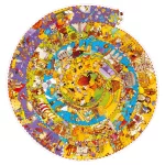 Djeco - Megfigyeltető puzzle - Történelem - spirál puzzle - History + booklet