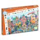 Djeco Megfigyeltető puzzle - A város, 200 db-os - The city