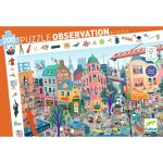 Djeco Megfigyeltető puzzle - A város, 200 db-os - The city