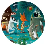 Djeco Megfigyeltető puzzle - Zenekar, 35 db