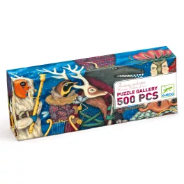   Djeco Művész puzzle - Fantasztikus zenekar - Fantasy Orchestra (500 db)