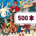 Djeco Művész puzzle - Fantasztikus zenekar - Fantasy Orchestra (500 db)
