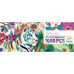 Djeco Művész puzzle - Szivárványos tigrisek - Rainbow Tigers (1000 db)