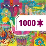Djeco 1000 db-os művész puzzle - Varázslatos India