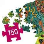 Djeco művész puzzle - Kameleon