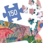 Djeco Művész puzzle - Bálna - Whale (150 db)