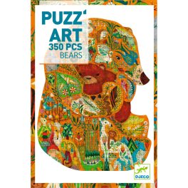 Djeco Művész puzzle - Medvék, 350 db-os - Bears