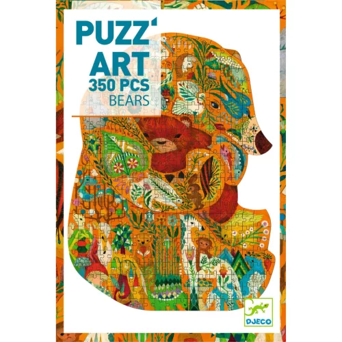 Djeco Művész puzzle - Medvék, 350 db-os - Bears