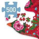 Djeco Művész puzzle - Madár - Bird (500 db)