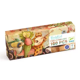   Djeco Művész puzzle - Csodálatos utazás - Wonderful ride (100 db)