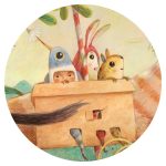 Djeco Művész puzzle - Csodálatos utazás - Wonderful ride (100 db)