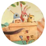 Djeco Művész puzzle - Csodálatos utazás - Wonderful ride (100 db)
