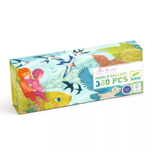 Djeco Művész puzzle - Eső után 350db Djeco Művész puzzle - Eső után 350db