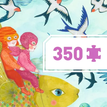 Djeco Művész puzzle - Eső után 350db