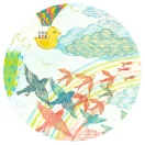 Djeco Művész puzzle - Eső után 350db Djeco Művész puzzle - Eső után 350db