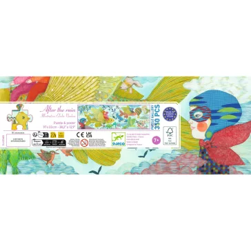 Djeco Művész puzzle - Eső után 350db