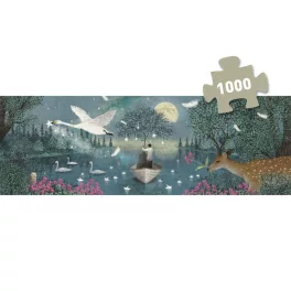   Djeco Művész puzzle - Himnusz a Holdhoz, 1000 db-os - Hymn to the Moon