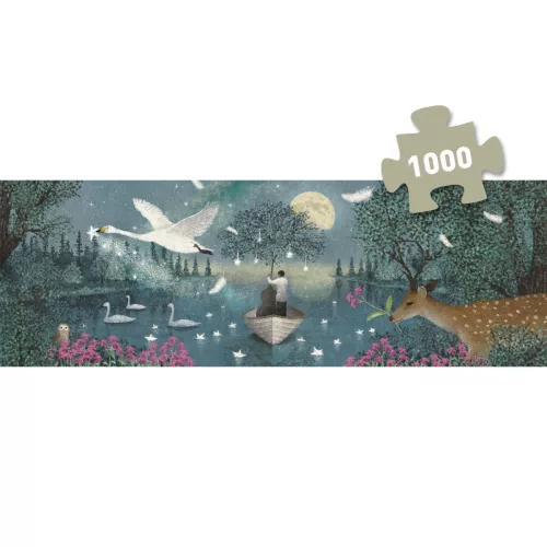 Djeco Művész puzzle - Himnusz a Holdhoz, 1000 db-os - Hymn to the Moon